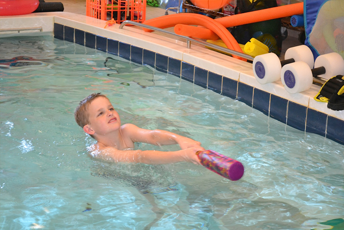 Swimming in Pool